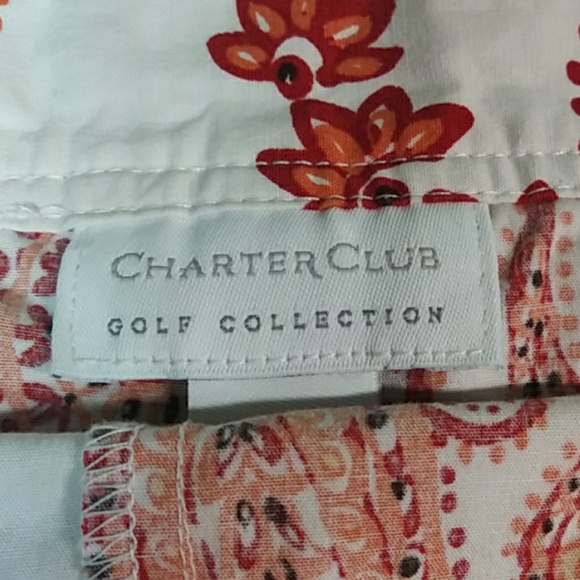 Charter Club Paisley Skort Size 14 - Picture 5 of 5